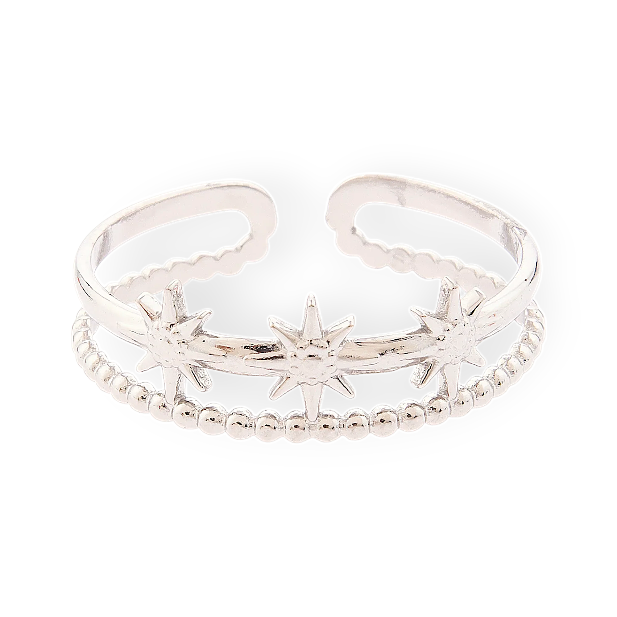 Triple Star Ring
