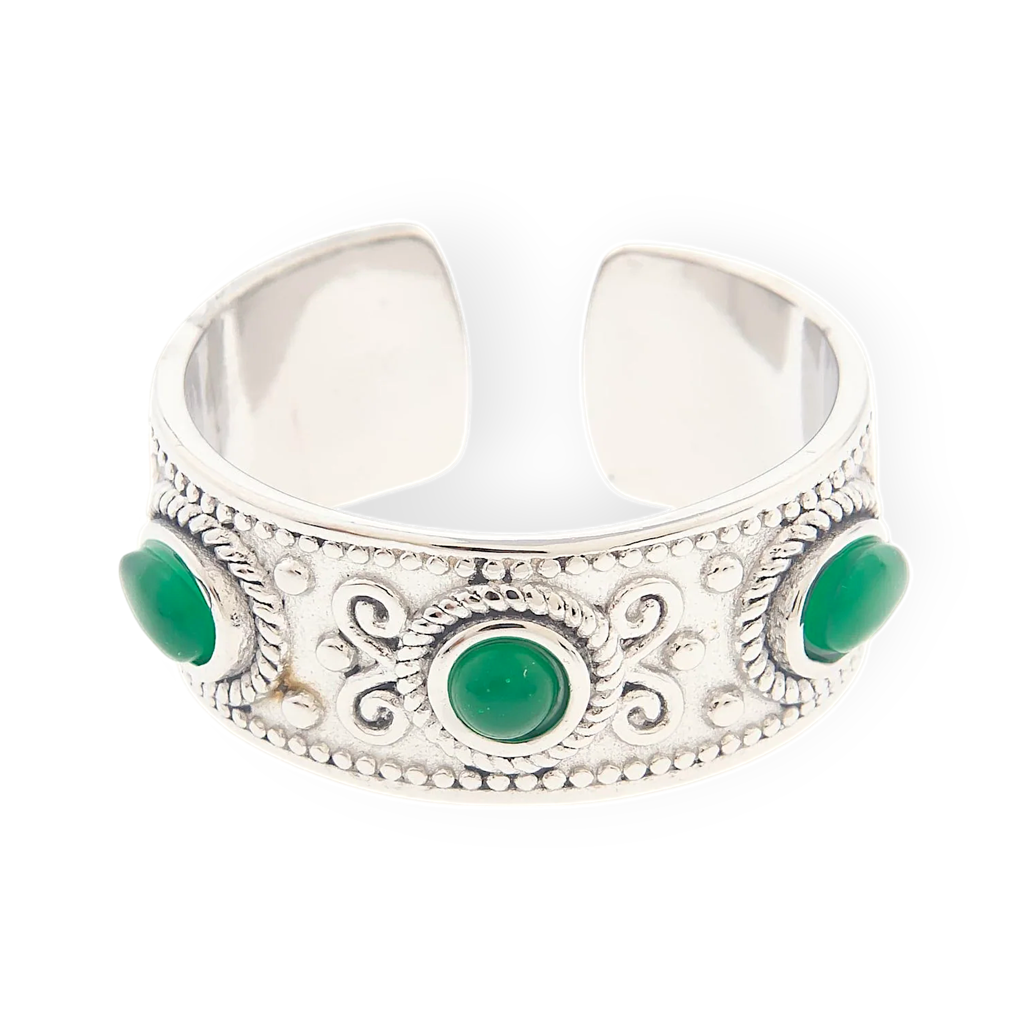 Antik Ring Grün