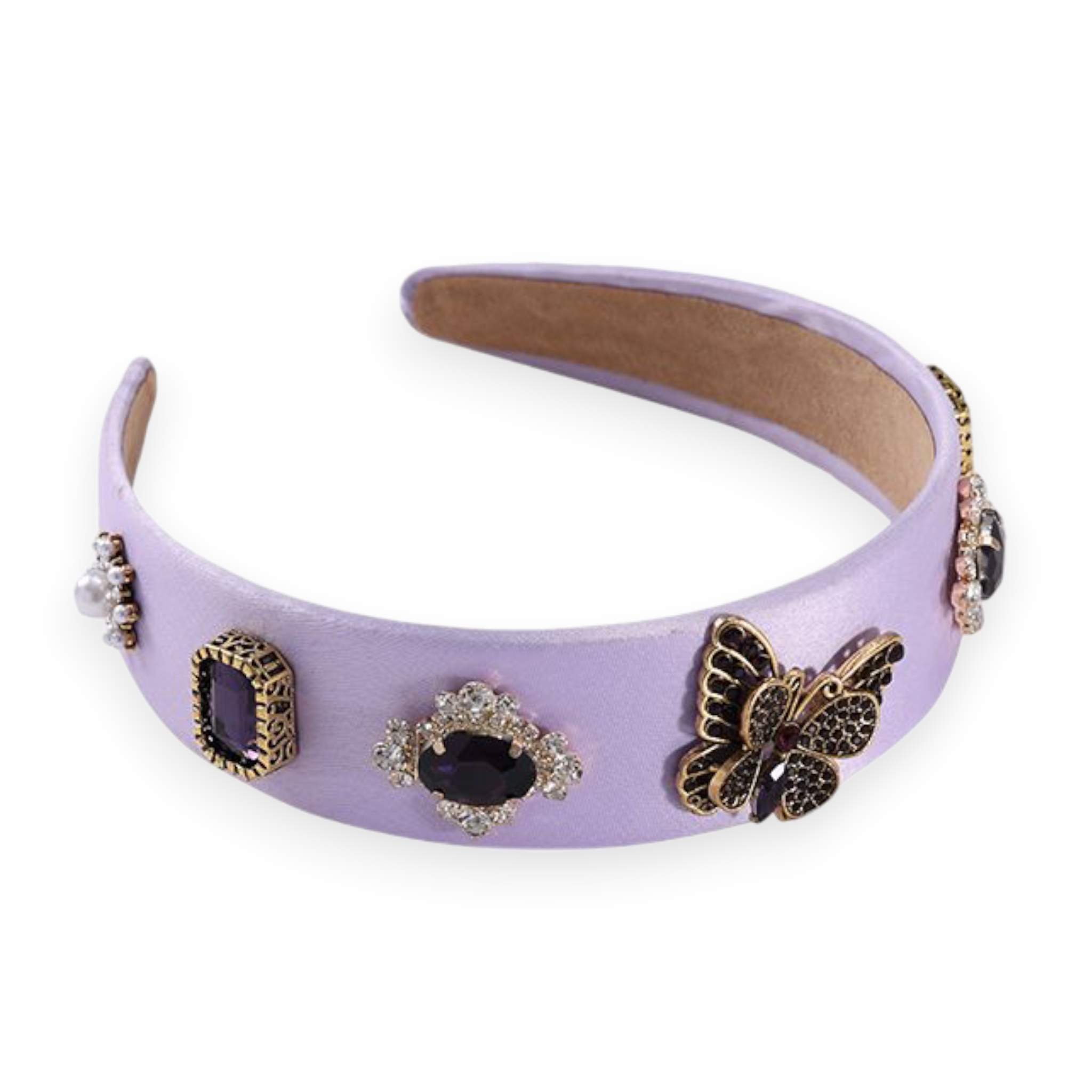 Butterfly Haarreif Lavendel