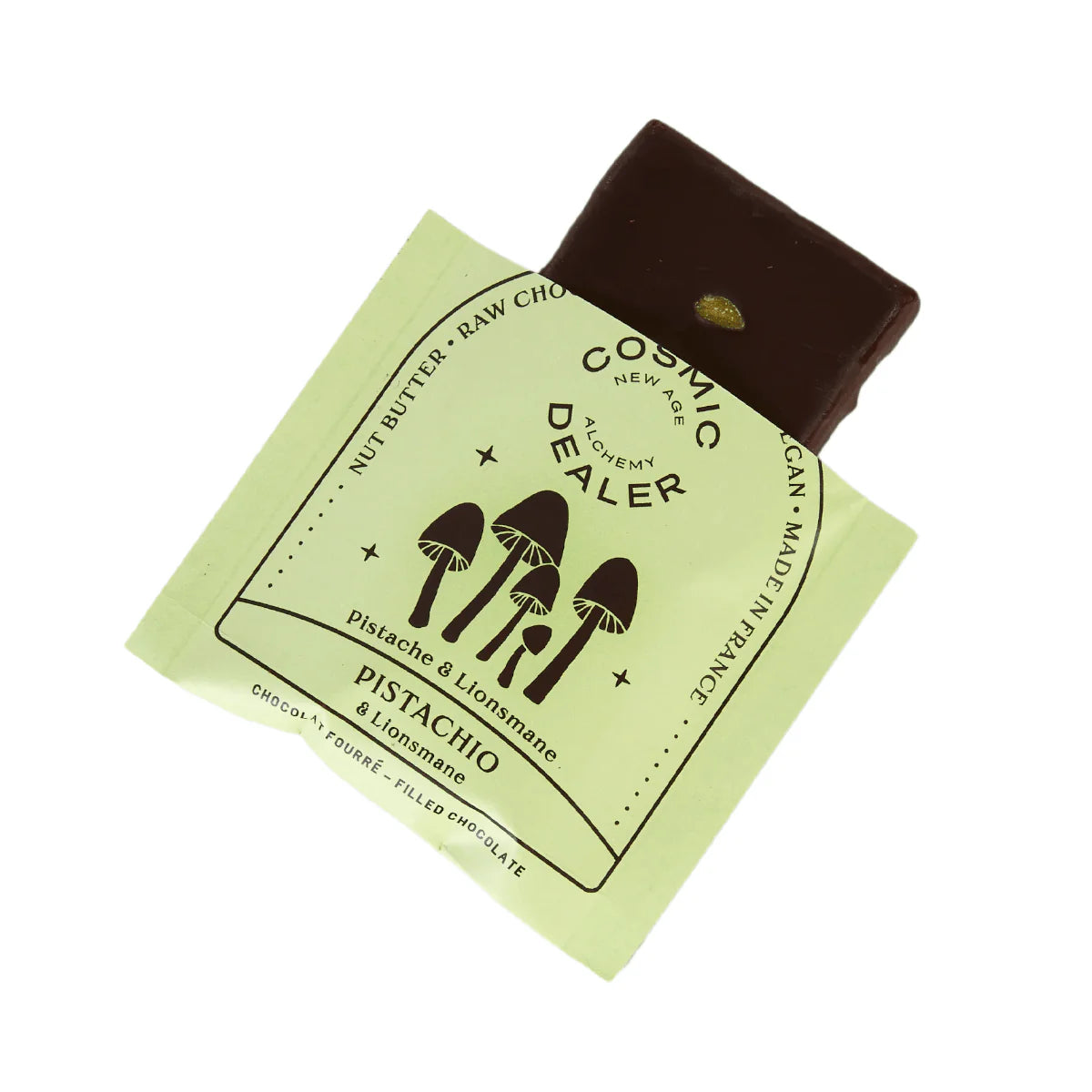 PISTACHIO & LION'S MANE – 4er Box Chakra Schokolade | COSMIC DEALER