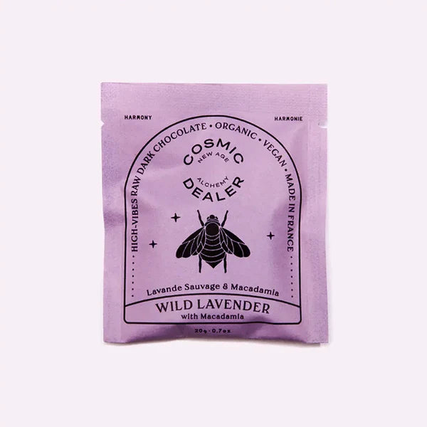 WILD LAVENDER & MACADAMIA – 4er Box Chakra Schokolade | COSMIC DEALER