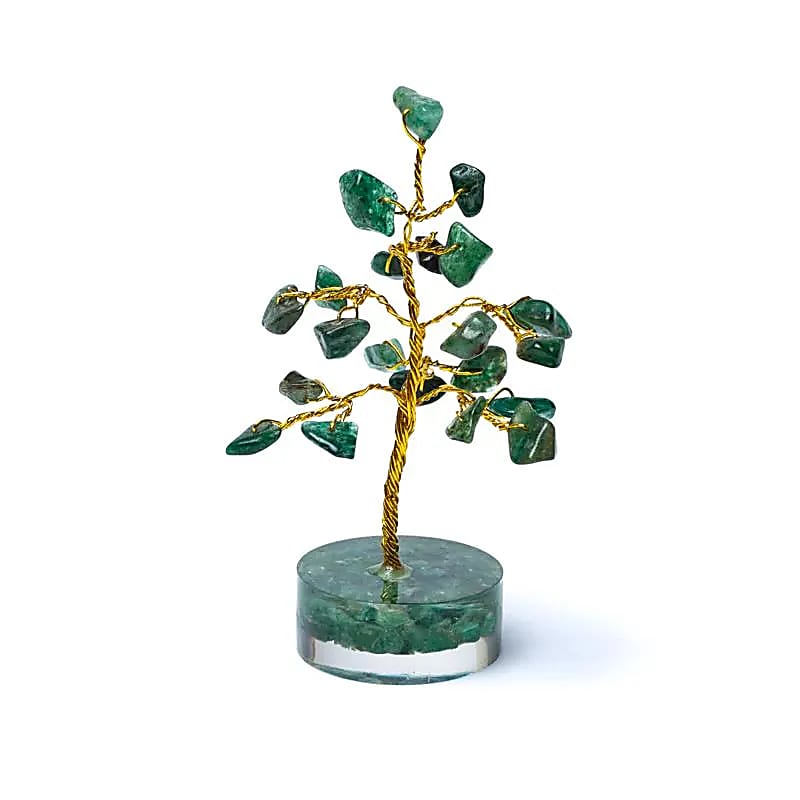 Grüner Aventurin Edelsteinbaum