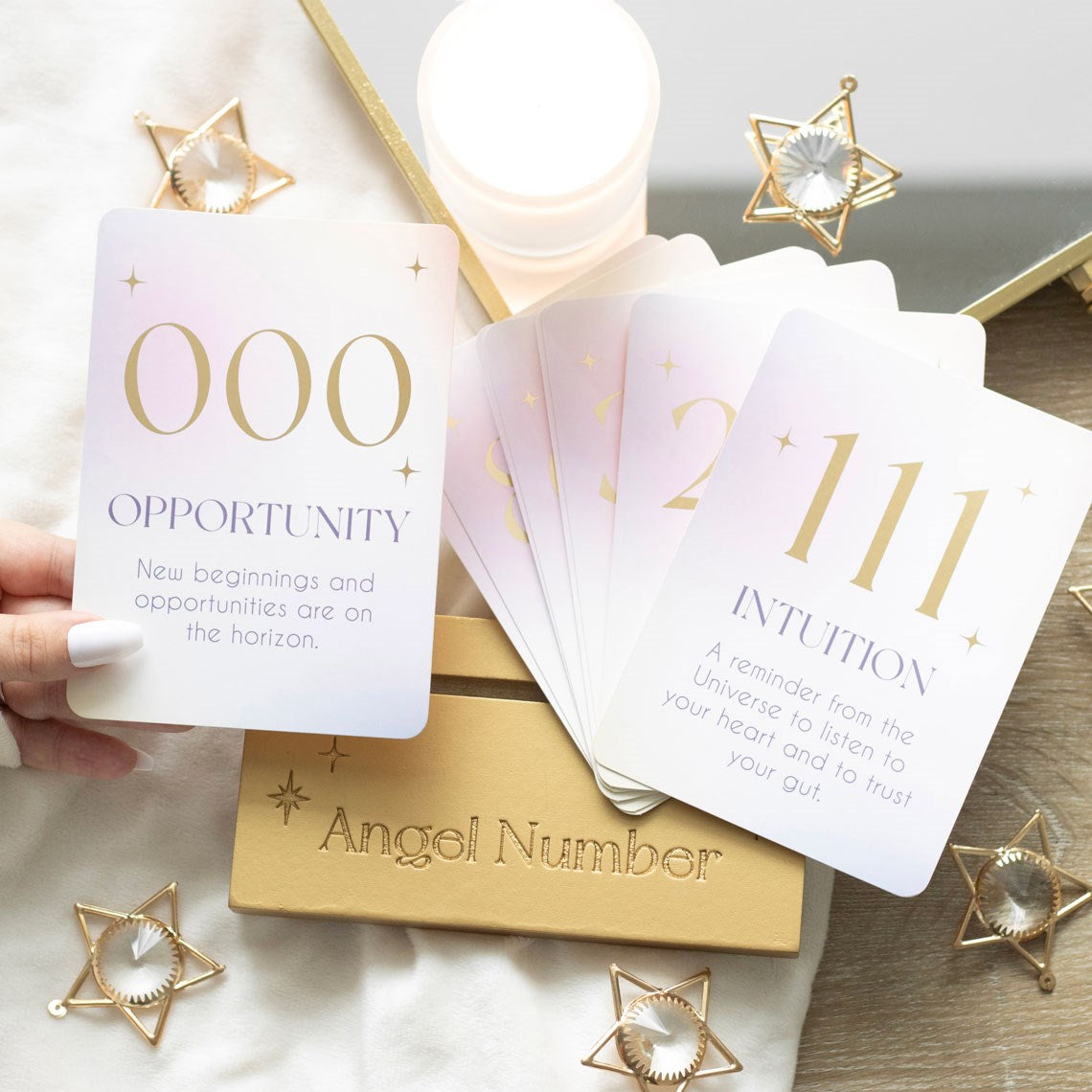 Angel Numbers Affirmationskarten