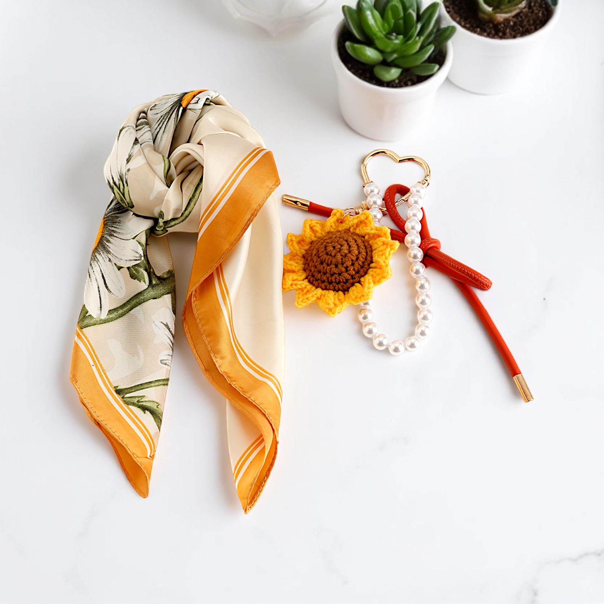Bag Charm Bundle - Sonnenblume