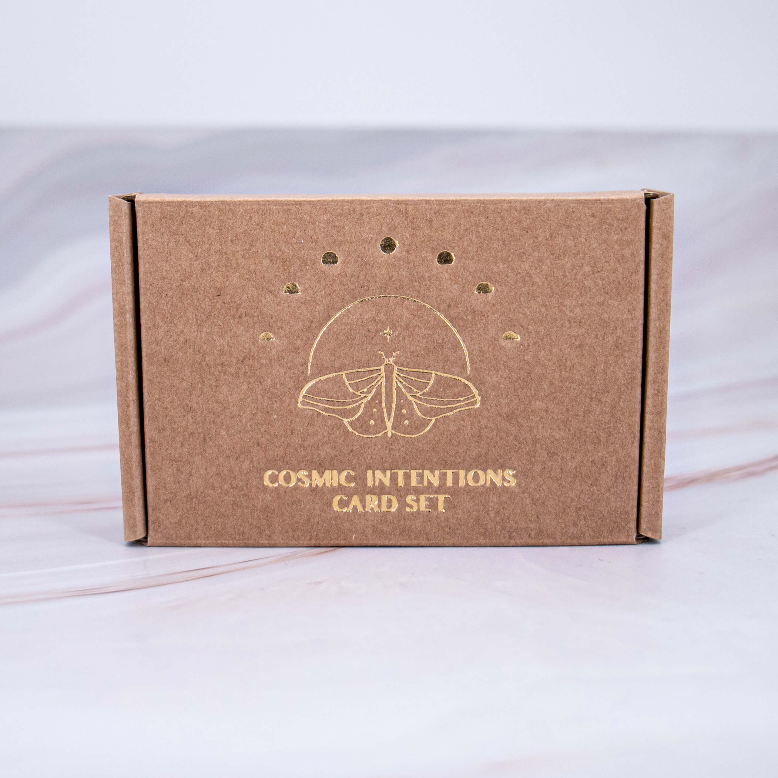 Cosmic Intentions Card Set Annurah deutscher Onlineshop Motte Schmetterling Pappe selbstgemacht Small Business