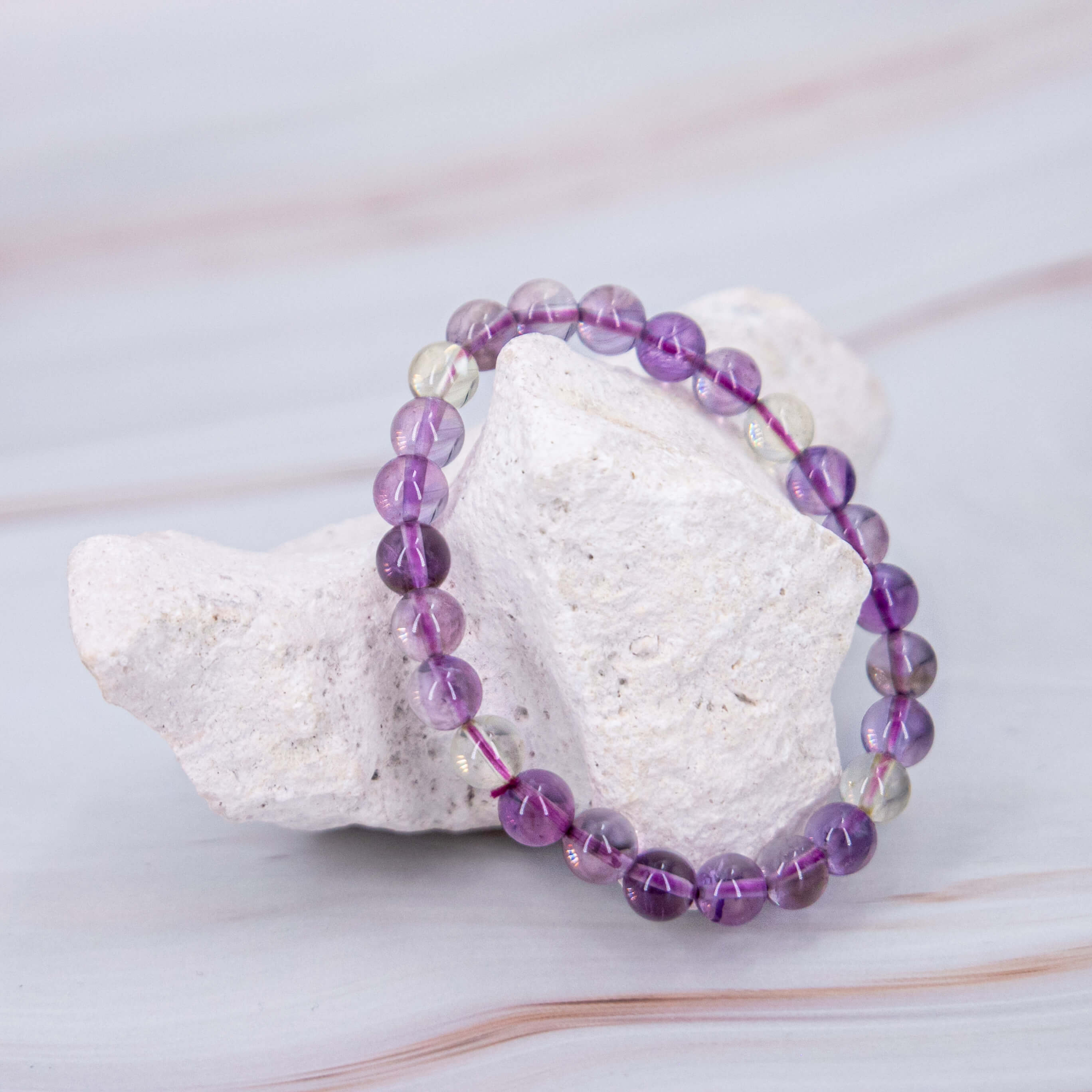 Armband Perlen Perlenarmband Stretch Stretcharmband Kugelarmband Kugel Kristalle Edelsteine Heilsteine Schutzsteine Annurah deutscher Onlineshop 4 6 8 mm Perlen