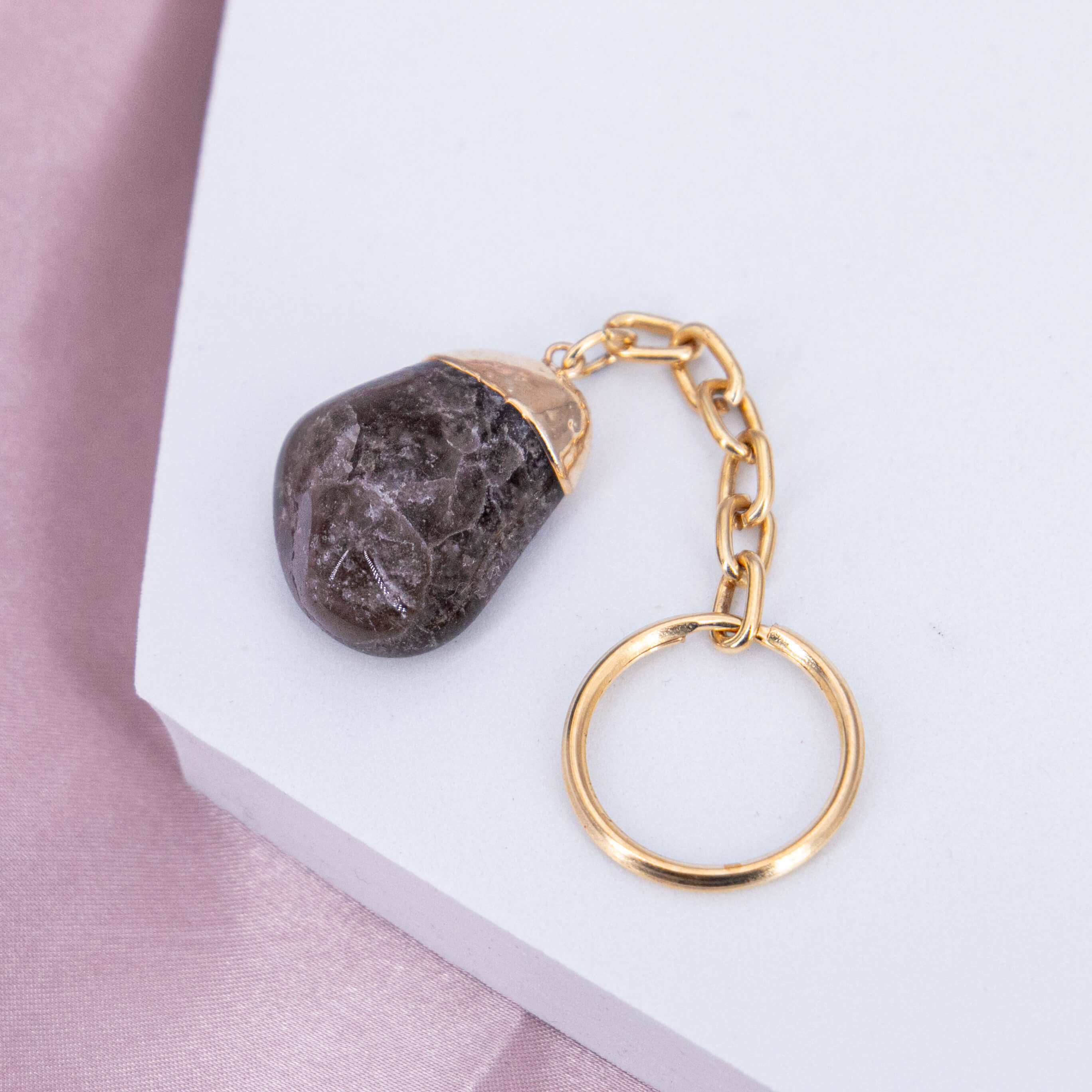 Edelstein Schlüsselanhänger