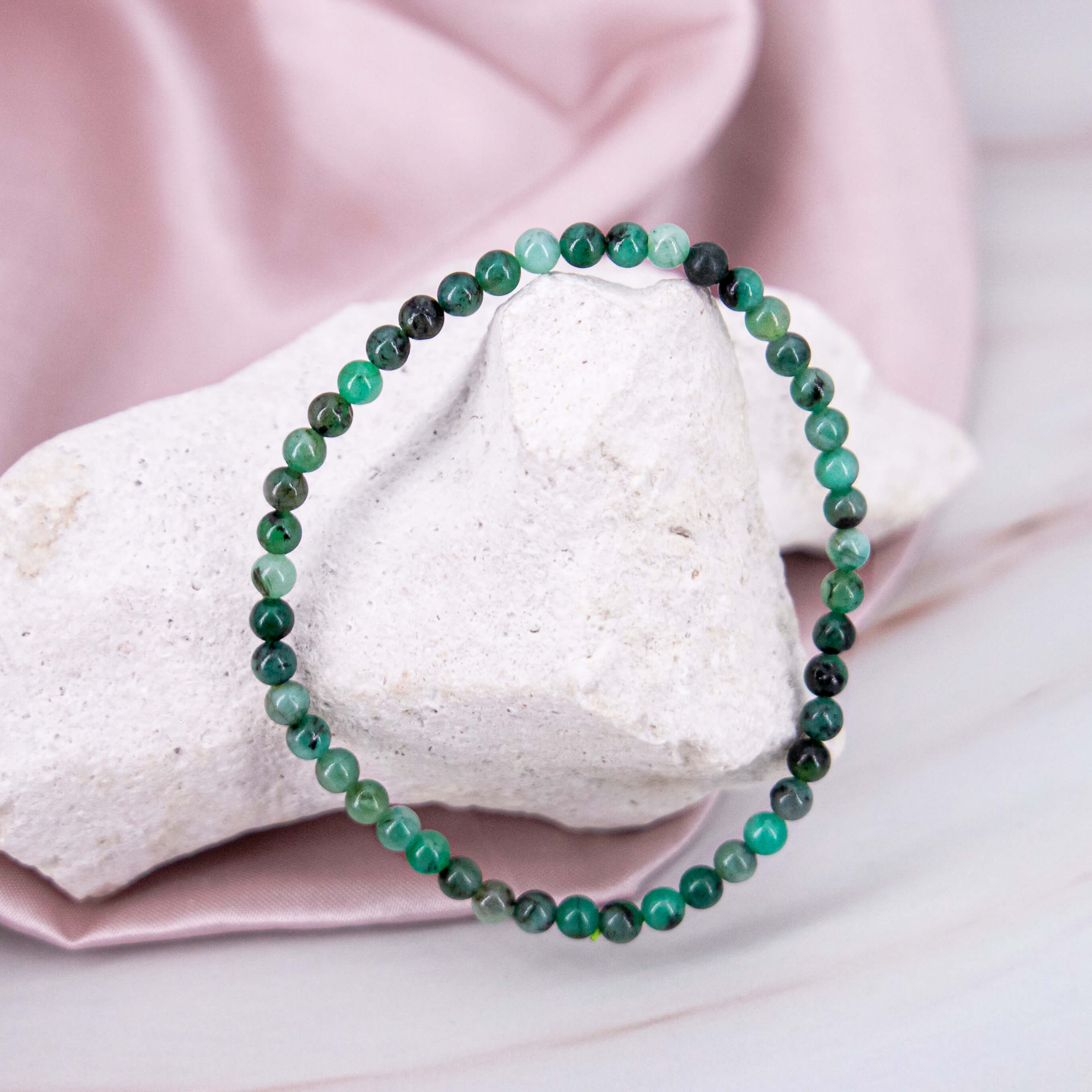 Smaragd Perlen Armband