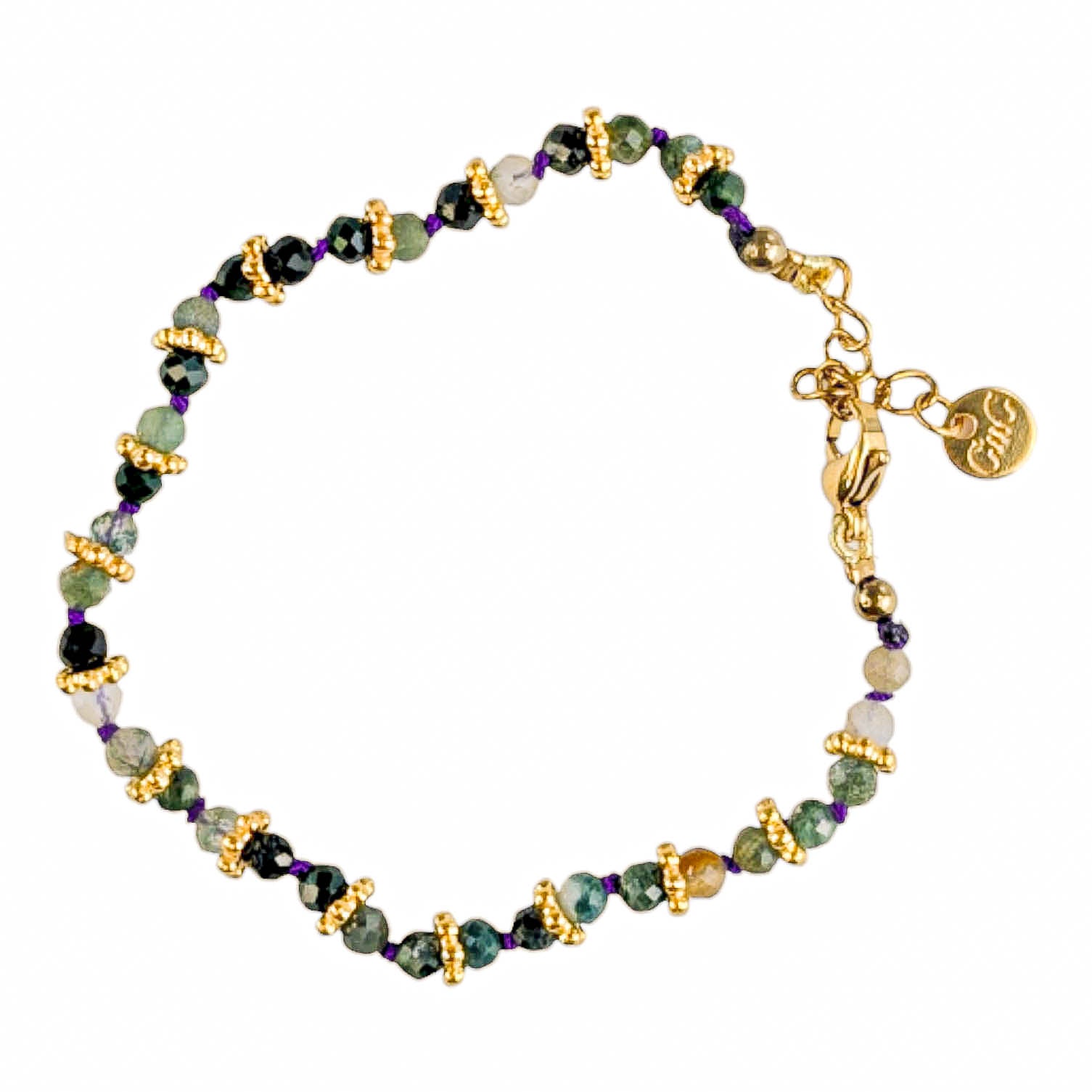 Indischer Achat Armband