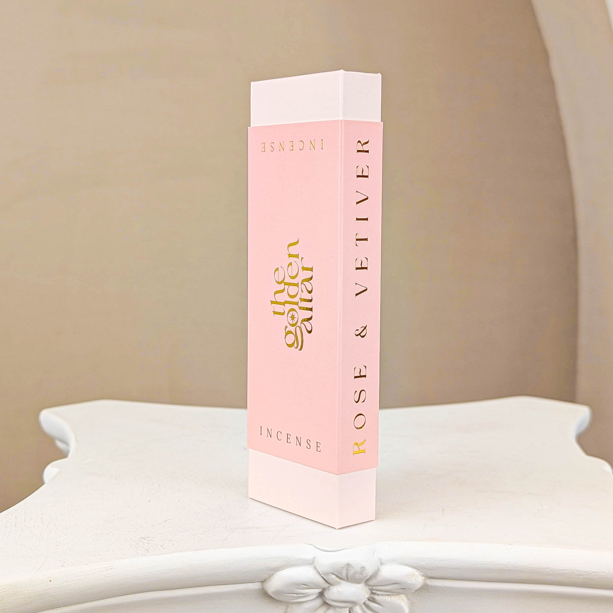 Altar Räucherstäbchen - Rose und Vetiver