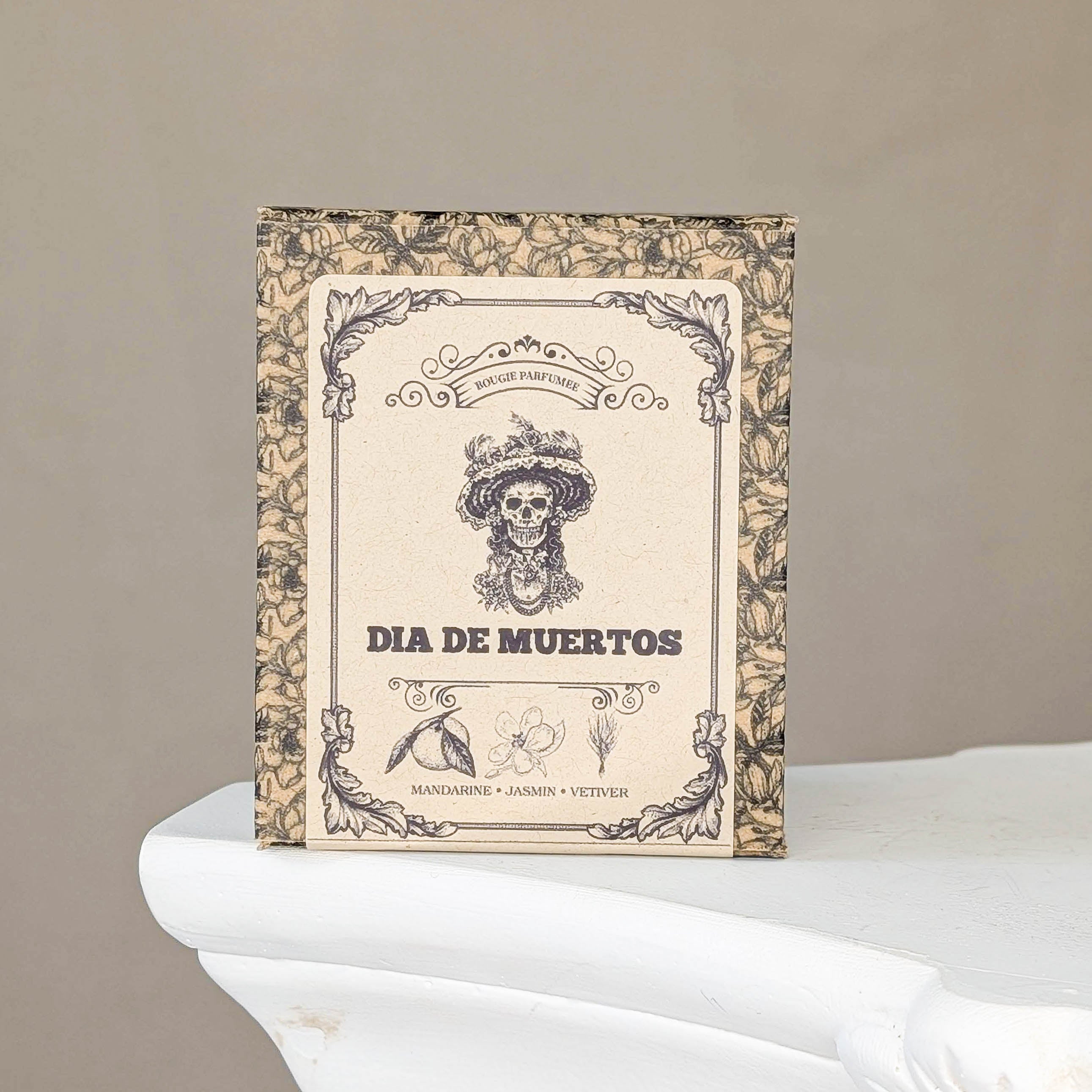 Dia de Muertos Duftkerze - Mandarine, Jasmin, Vetiver
