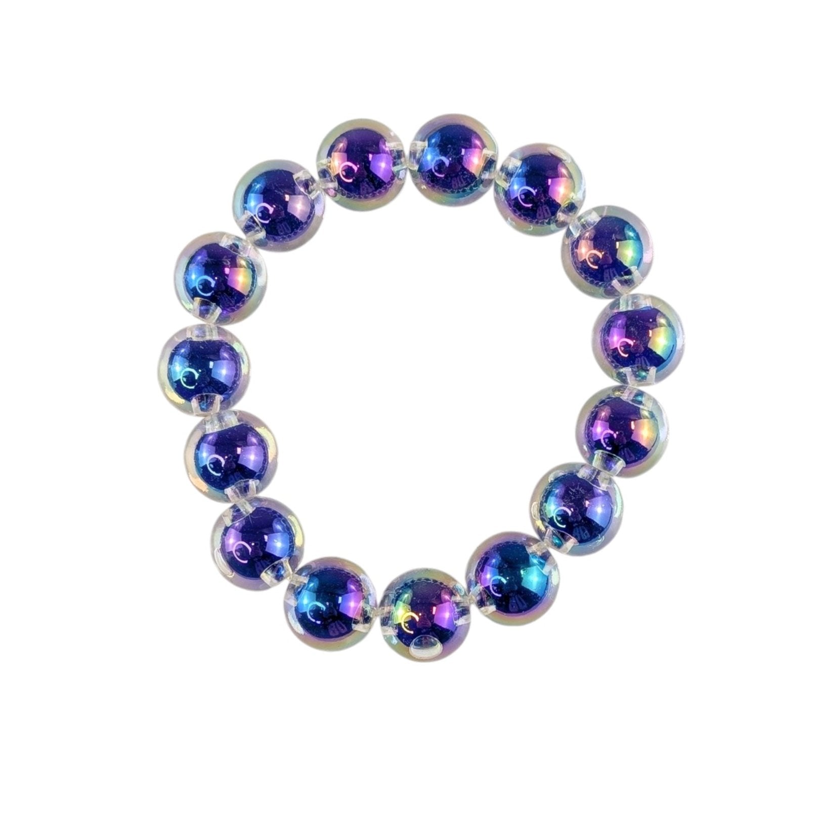 Bubble Pearl Armband Blau