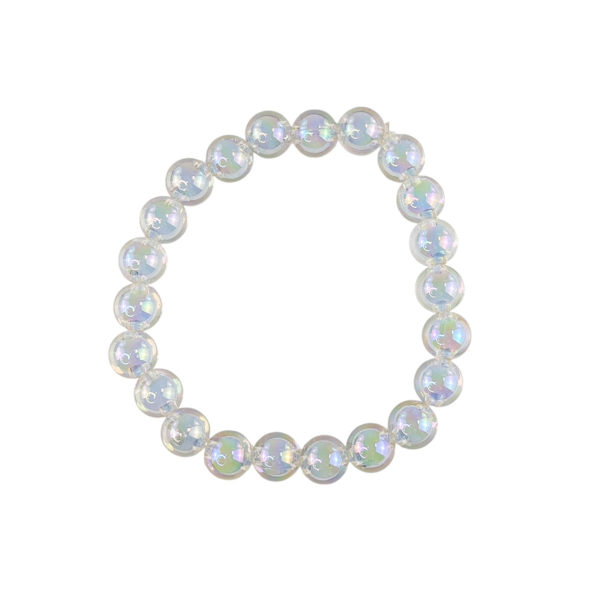 Bubble Pearl Armband Hellblau