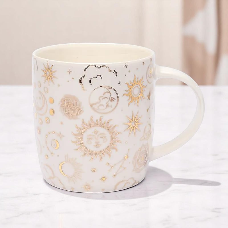 Astrologie Tasse mit Teesieb