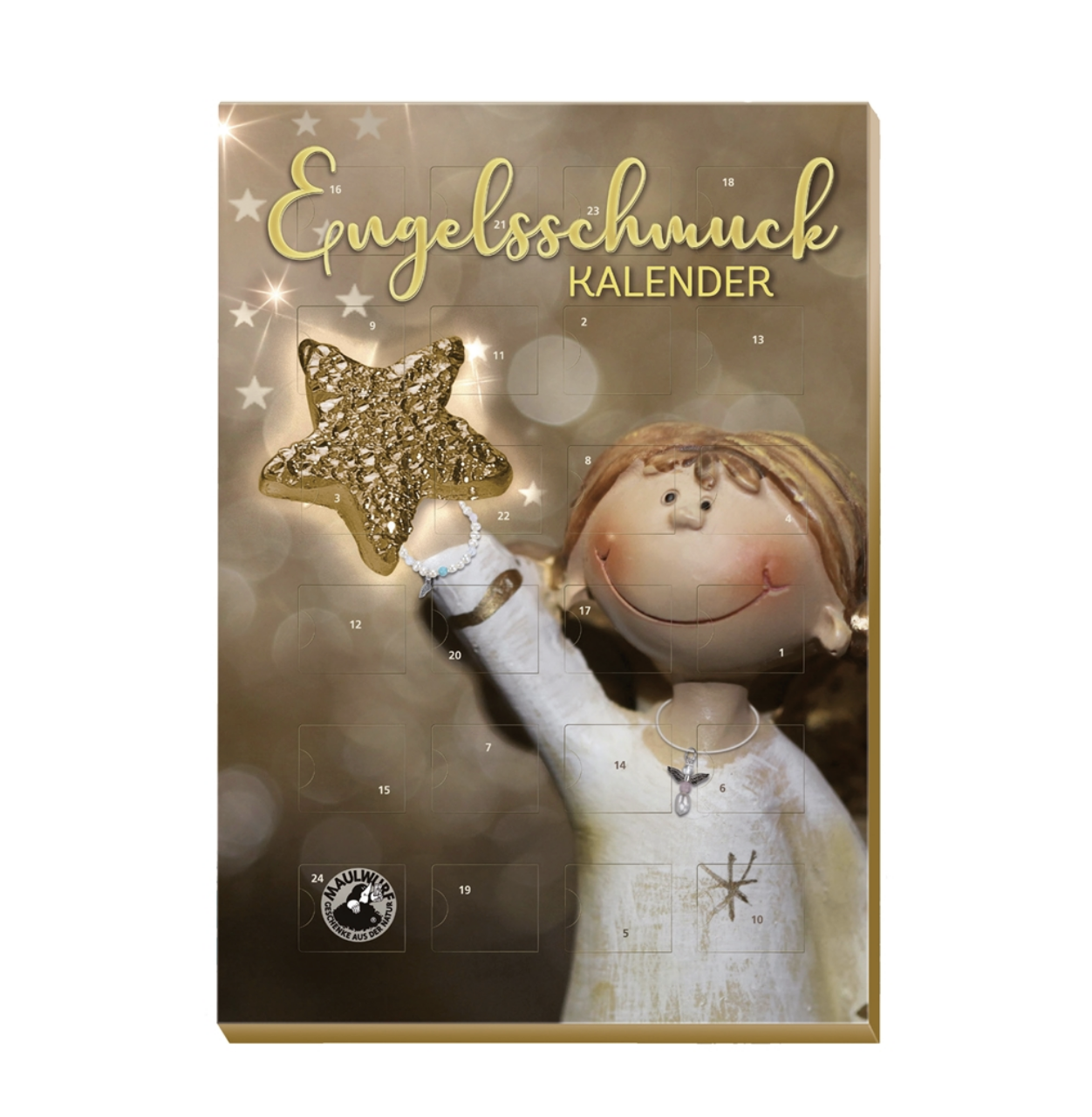 Adventskalender Engelsschmuck Engel Angel Angels Advent Geschenk Weihnachten Christmas Xmas DIY Projekt Schmuck Herstellen basteln Armband Kette Perlen Perlenarmband selbstgemacht Annurah Edelsteine Kristalle Heilsteine Anhänger