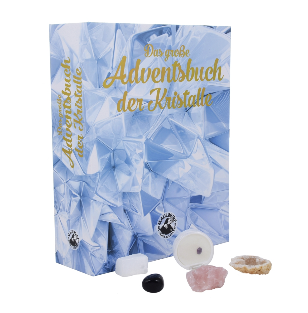 Edelstein Adventskalender "Das große Adventsbuch der Kristalle"