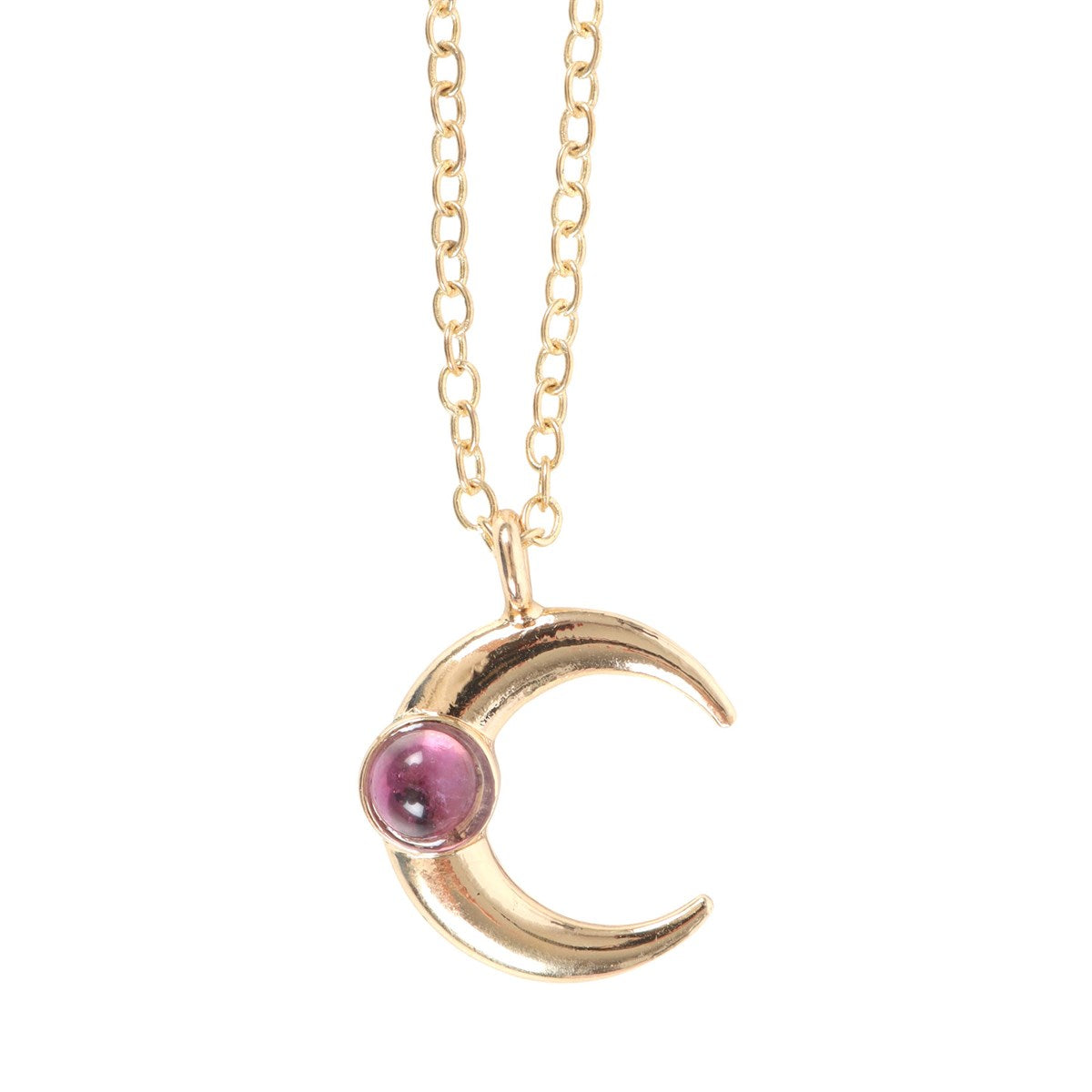 Amethyst Mond Kette inkl Umschlag