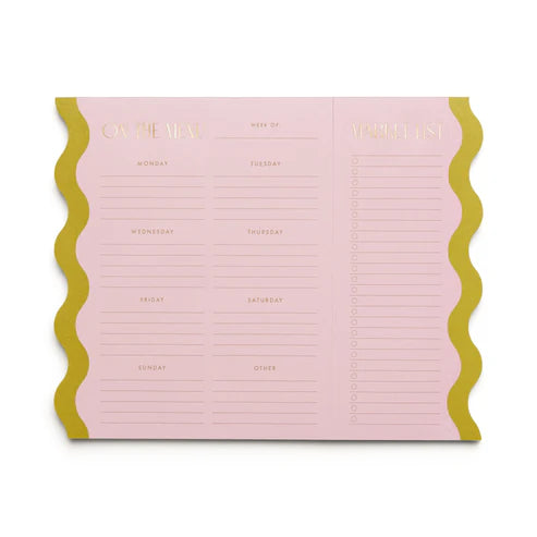 Meal Planner Notepad magnetisch