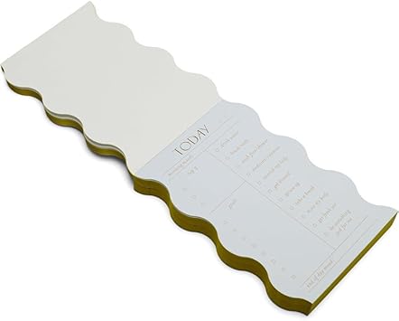 Wavy Daily To-Do Notepad - Cloud