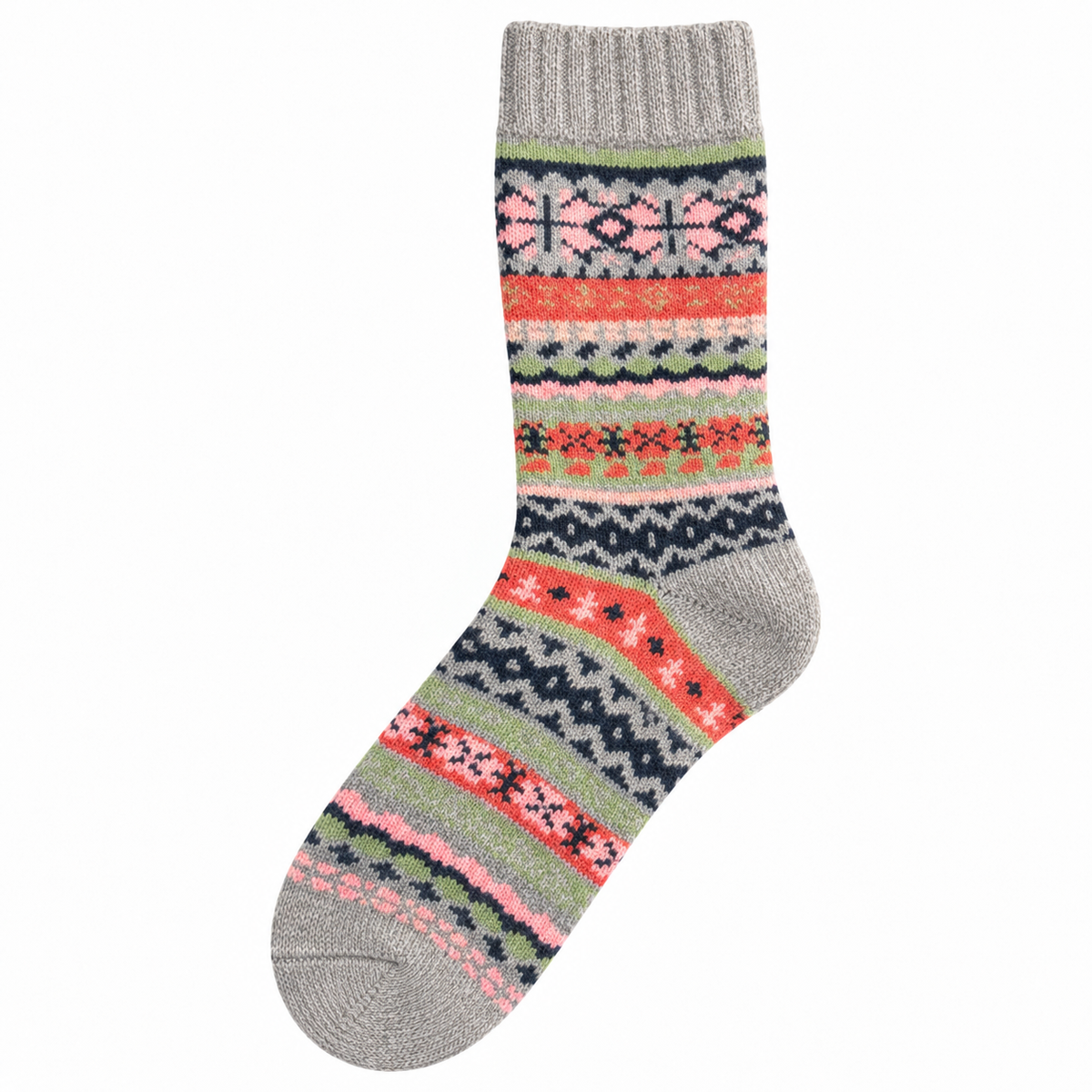 Kaschmir Wollsocken – Nordic Folk