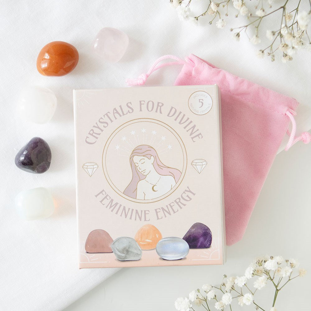 Crystals for Divine Feminine Energy - Kristall Set