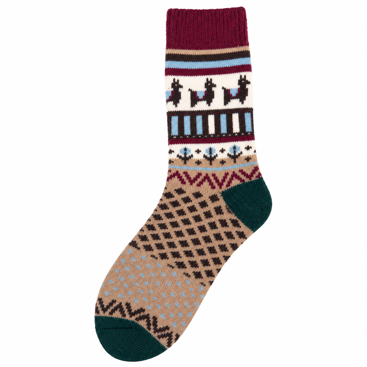 Kaschmir Wollsocken – Alpaka