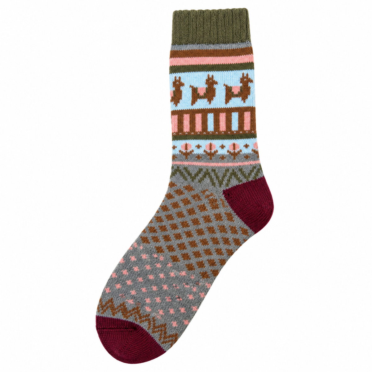 Kaschmir Wollsocken – Alpaka