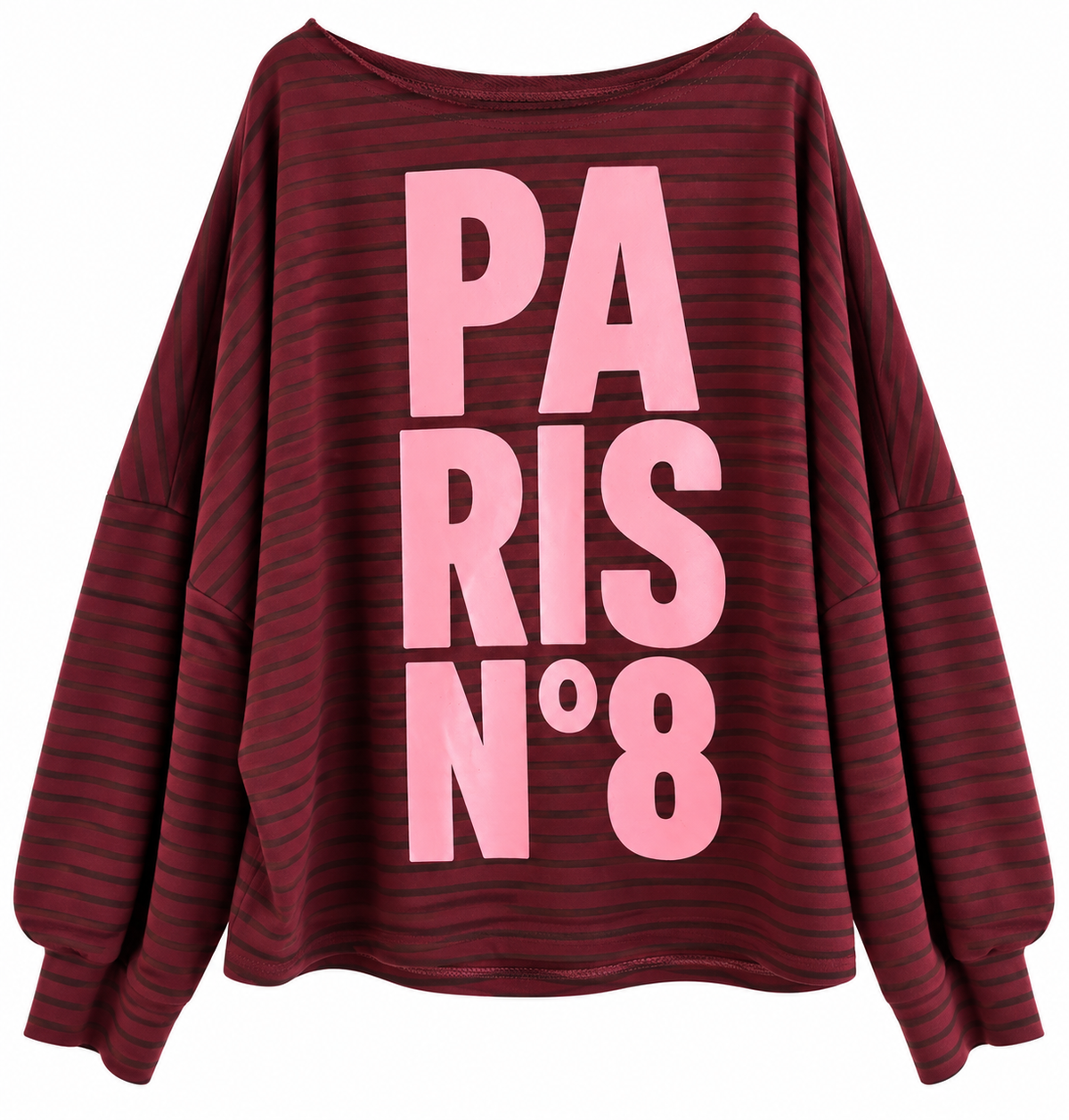 Gestreiftes Oversize Sweatshirt - PARIS N°8