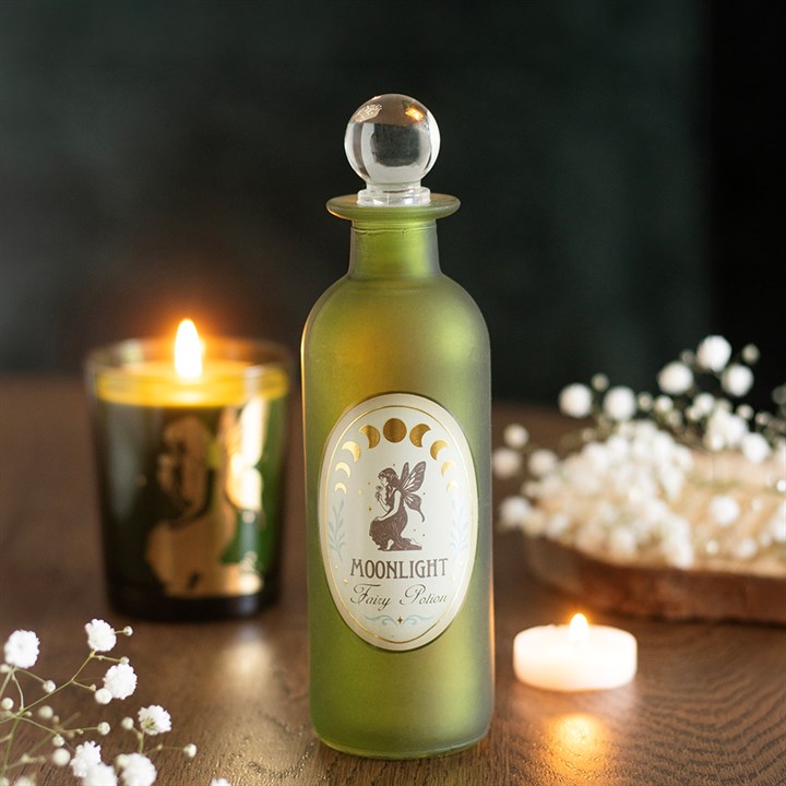 „Moonlight Fairy“ Potion Bottle - Dekorative Zaubertrank Flasche aus Glas
