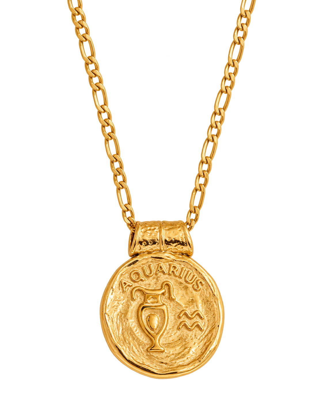 Antique Zodiac Kette – Antike Sternzeichen Halskette Gold