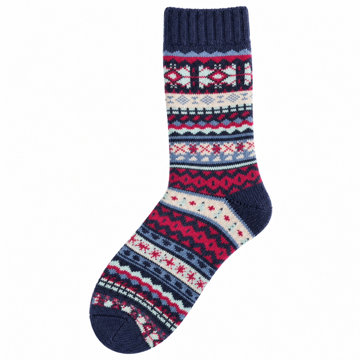 Kaschmir Wollsocken – Nordic Folk