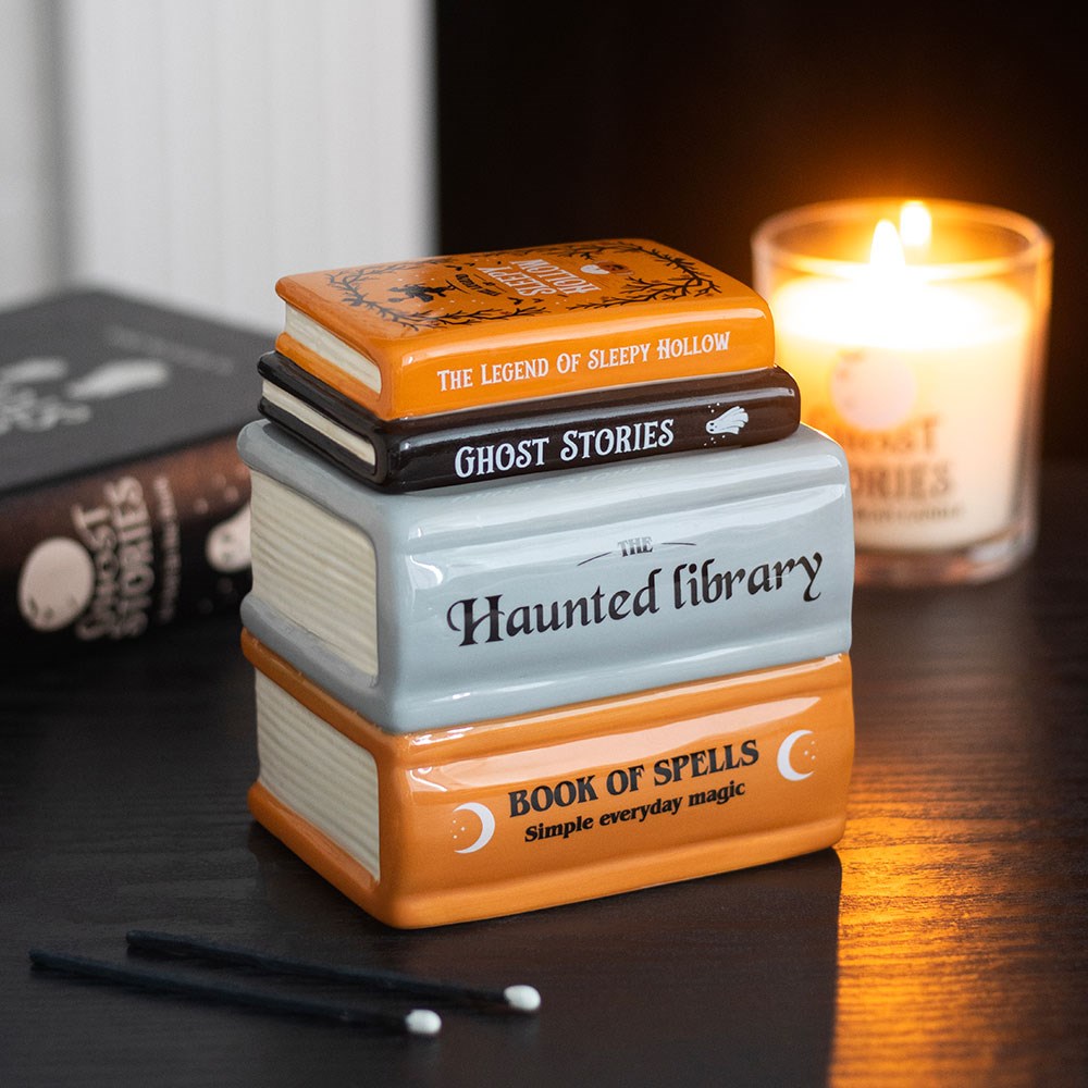 Haunted Library Ölbrenner – Magische Düfte für Bücherliebhaber