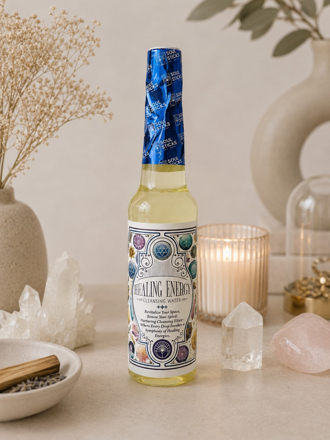 Healing Energy Cleansing Water - Spirituelles Reinigungswasser | 221 ml