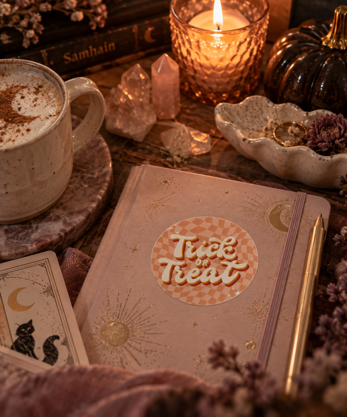 Trick Or Treat Sticker – Soft Touch | Halloween & Spooky Season