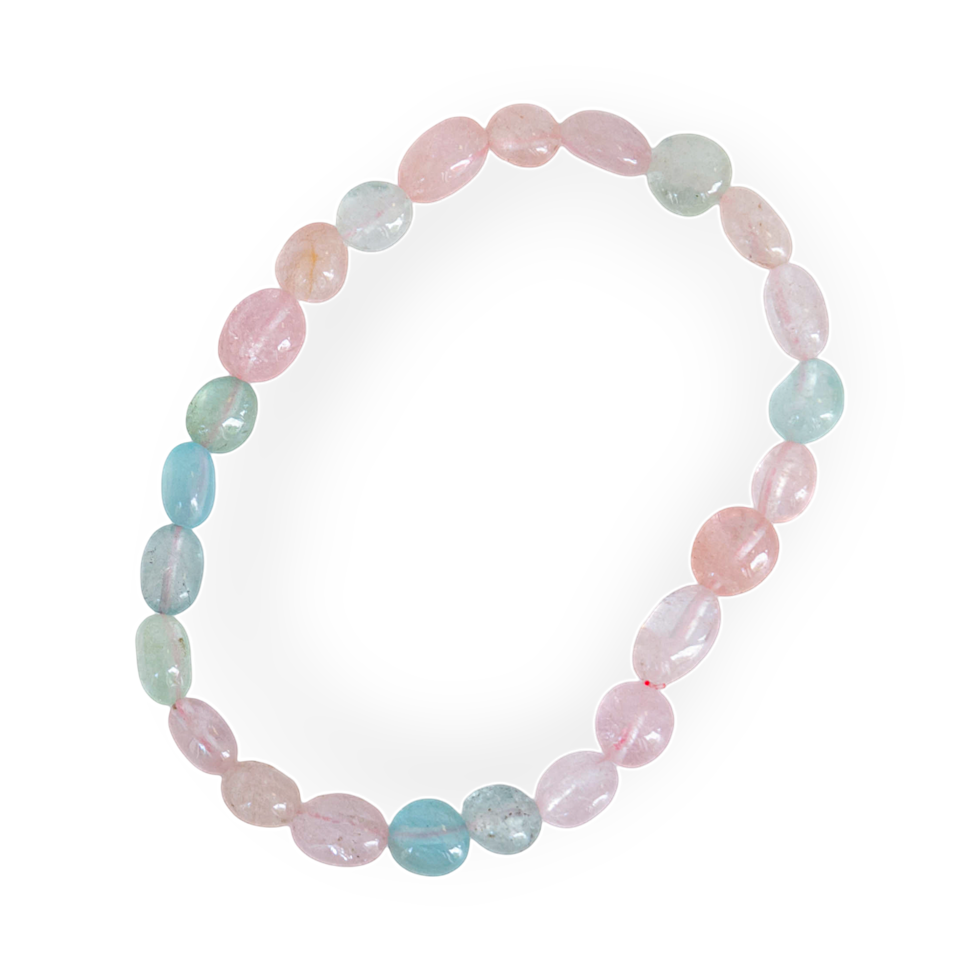 Morganit Nugget Armband