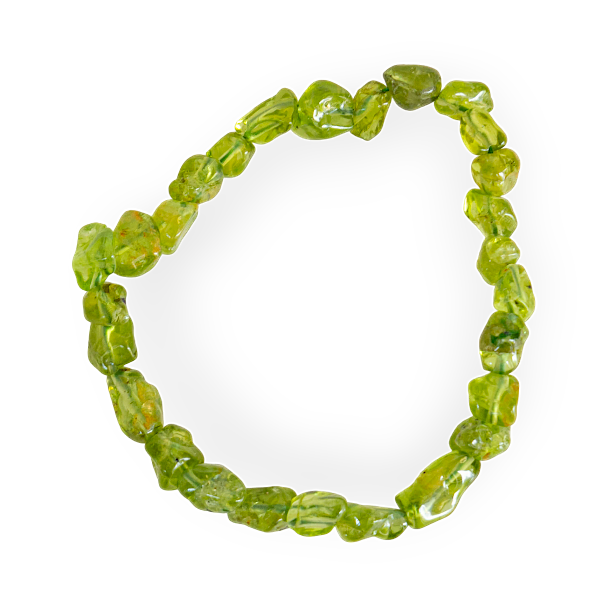 Peridot Nugget Armband