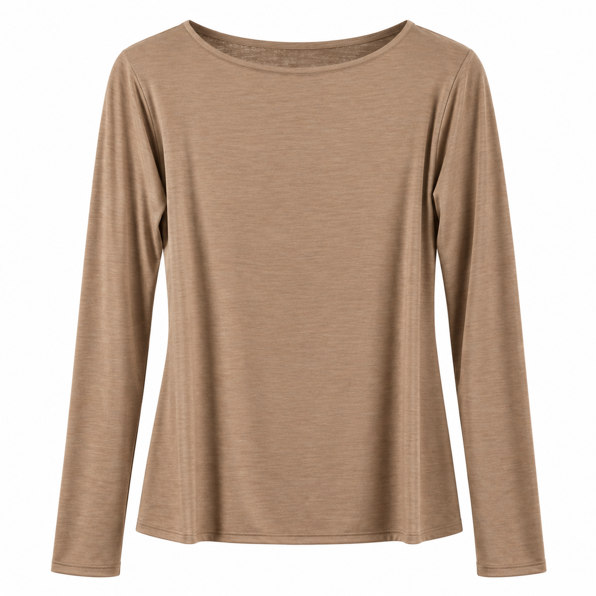 Curvy Basic Cashmere Longsleeve