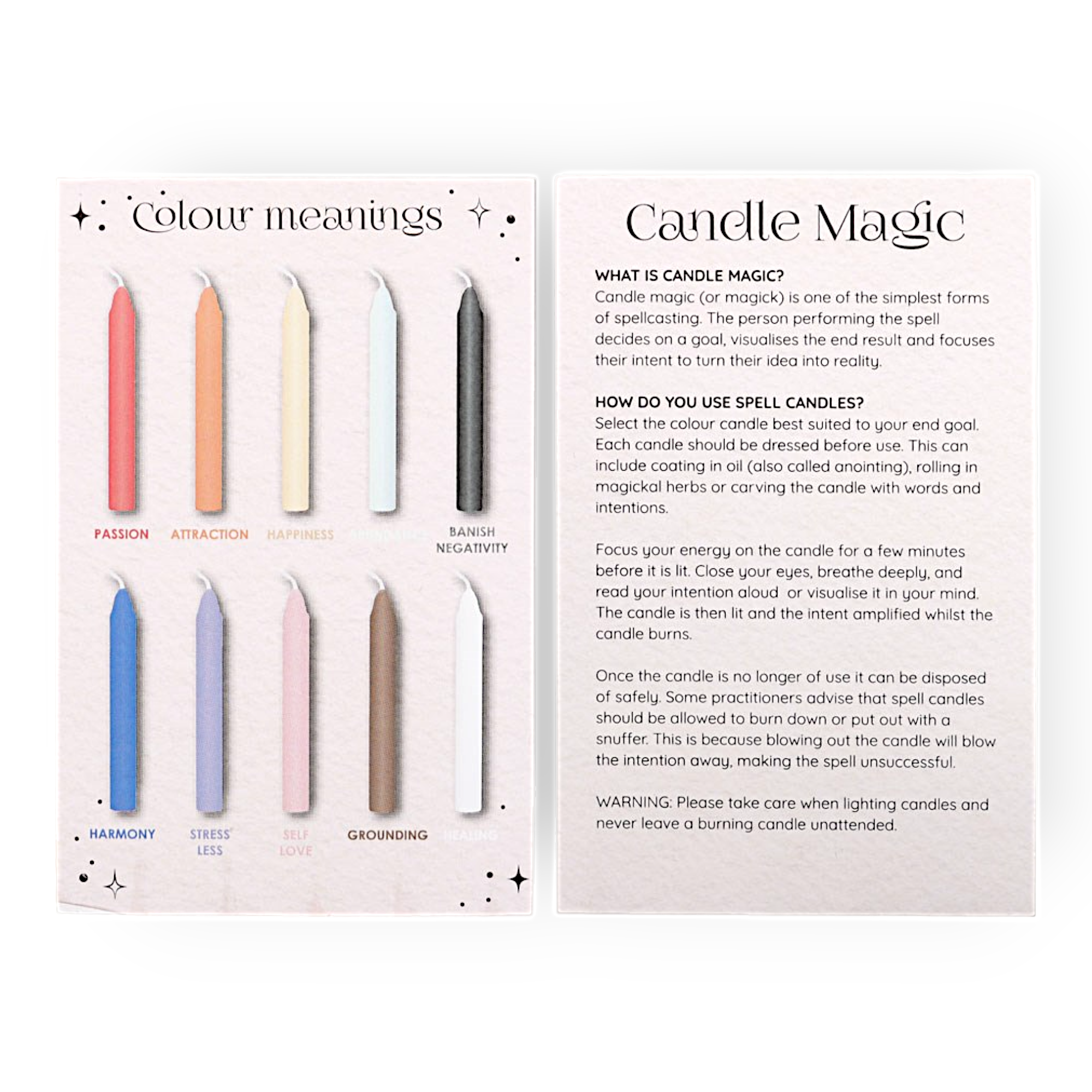 Magic Spell - Manifestationskerzen