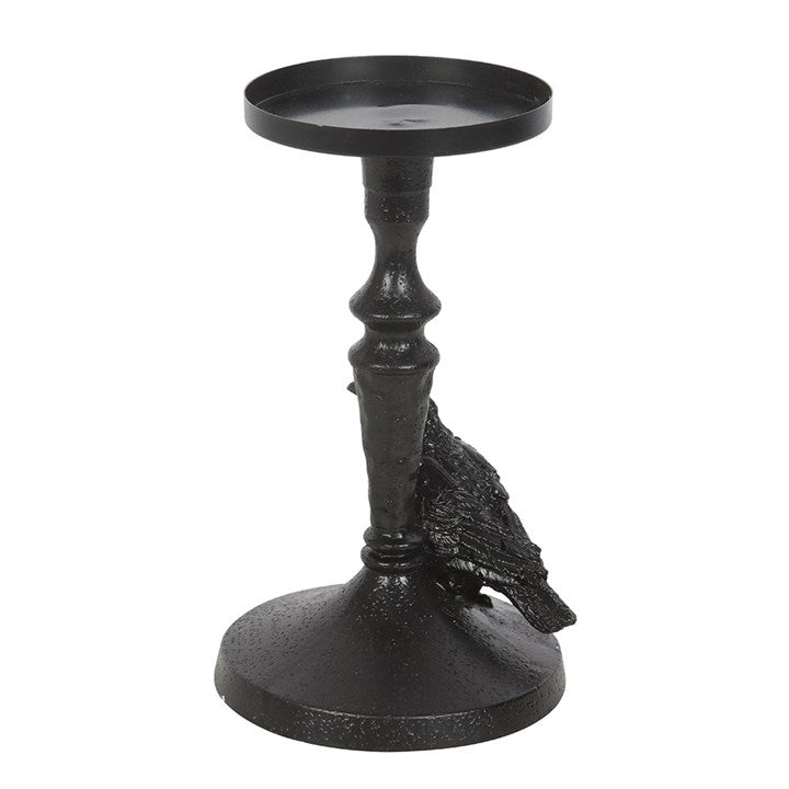 Mystic Raven Kerzenhalter für Stumpenkerzen