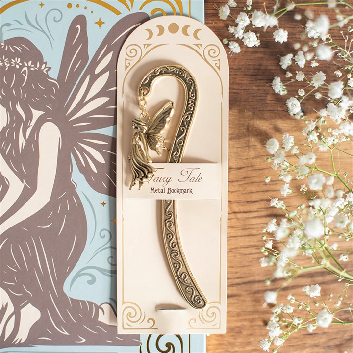 Fairy Tales – Metall Lesezeichen mit Feenmotiv