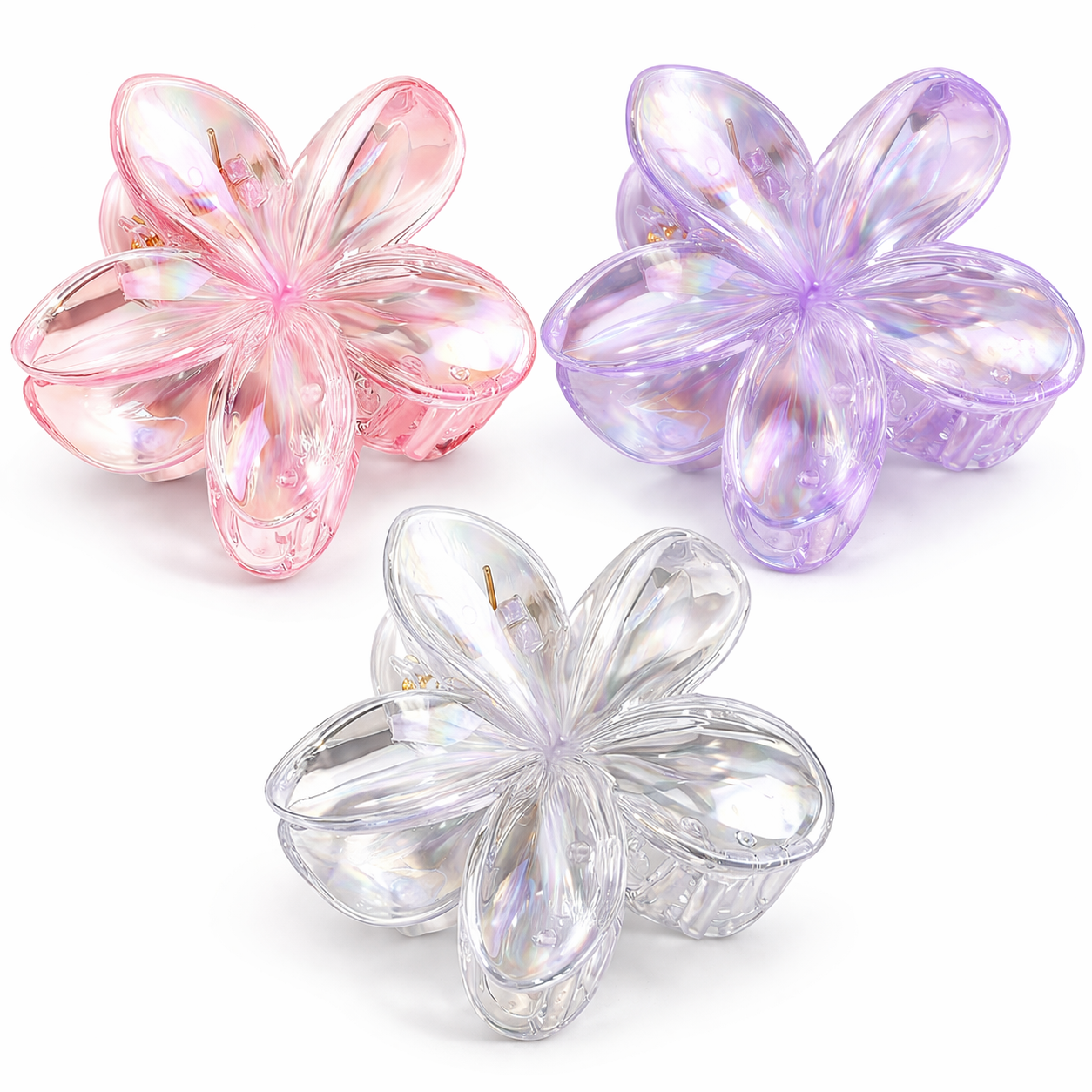 Aura Hawaii Lotus Blumen Haarklammer