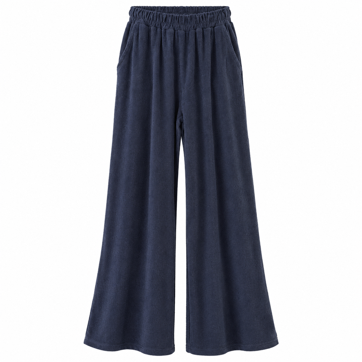 Cozy Frottee Hose – Wide Leg