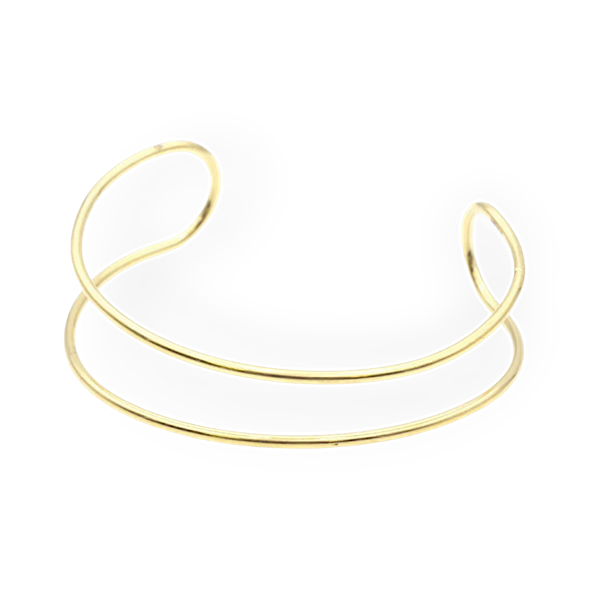 Minimal Gold Armreif