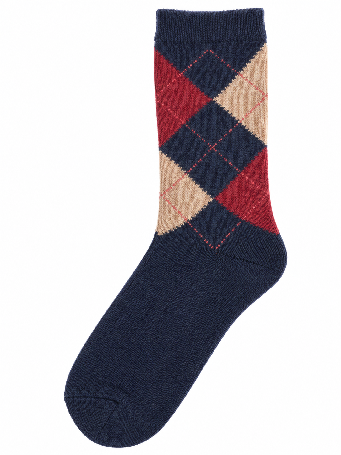 Kaschmir Thermosocken – Argyle