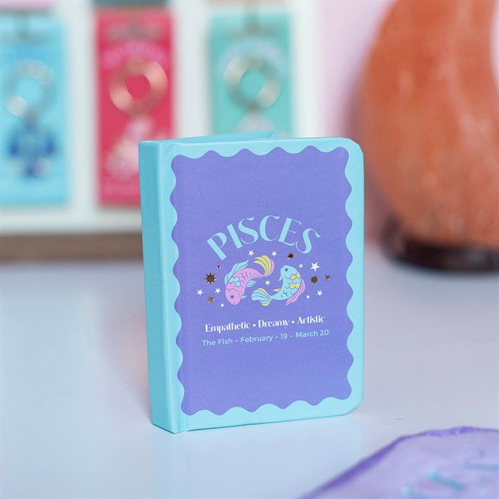 Sternzeichen Mini-Notizbuch Fische – Pisces Zodiac Journal