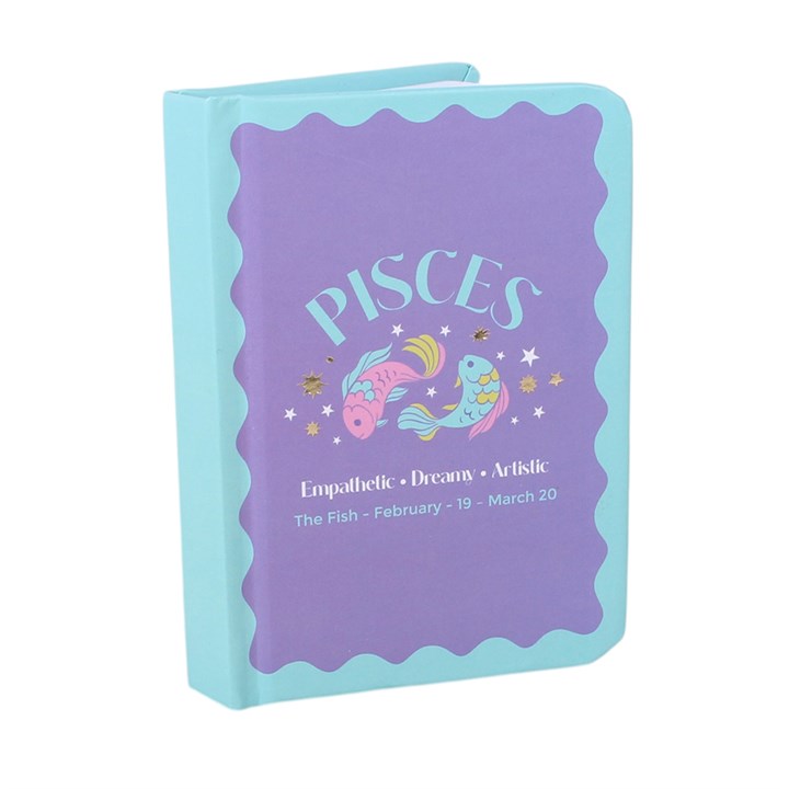 Sternzeichen Mini-Notizbuch Fische – Pisces Zodiac Journal