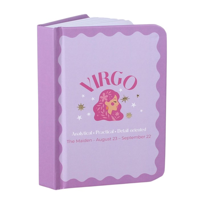 Sternzeichen Mini-Notizbuch Jungfrau ♍ – Virgo Zodiac Journal