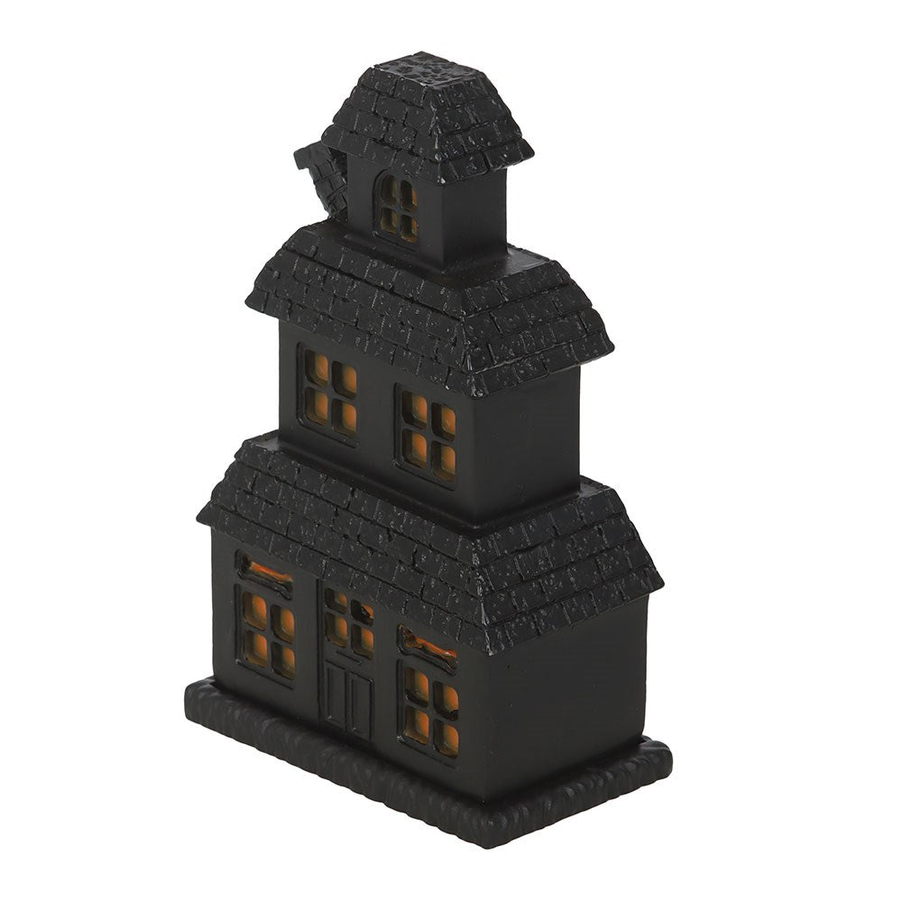 Räucherkegelhalter "Haunted House"
