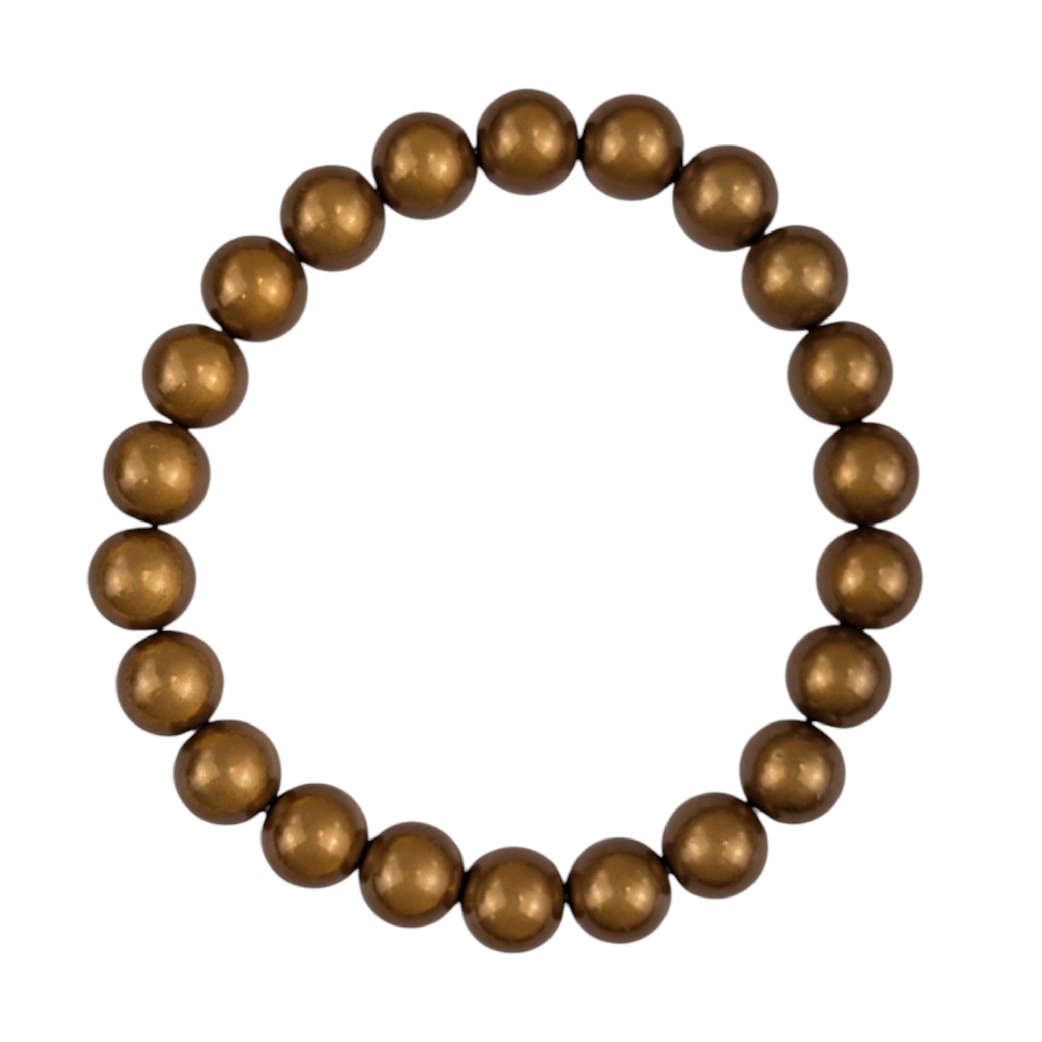Magic Pearl Armband Kupferbraun