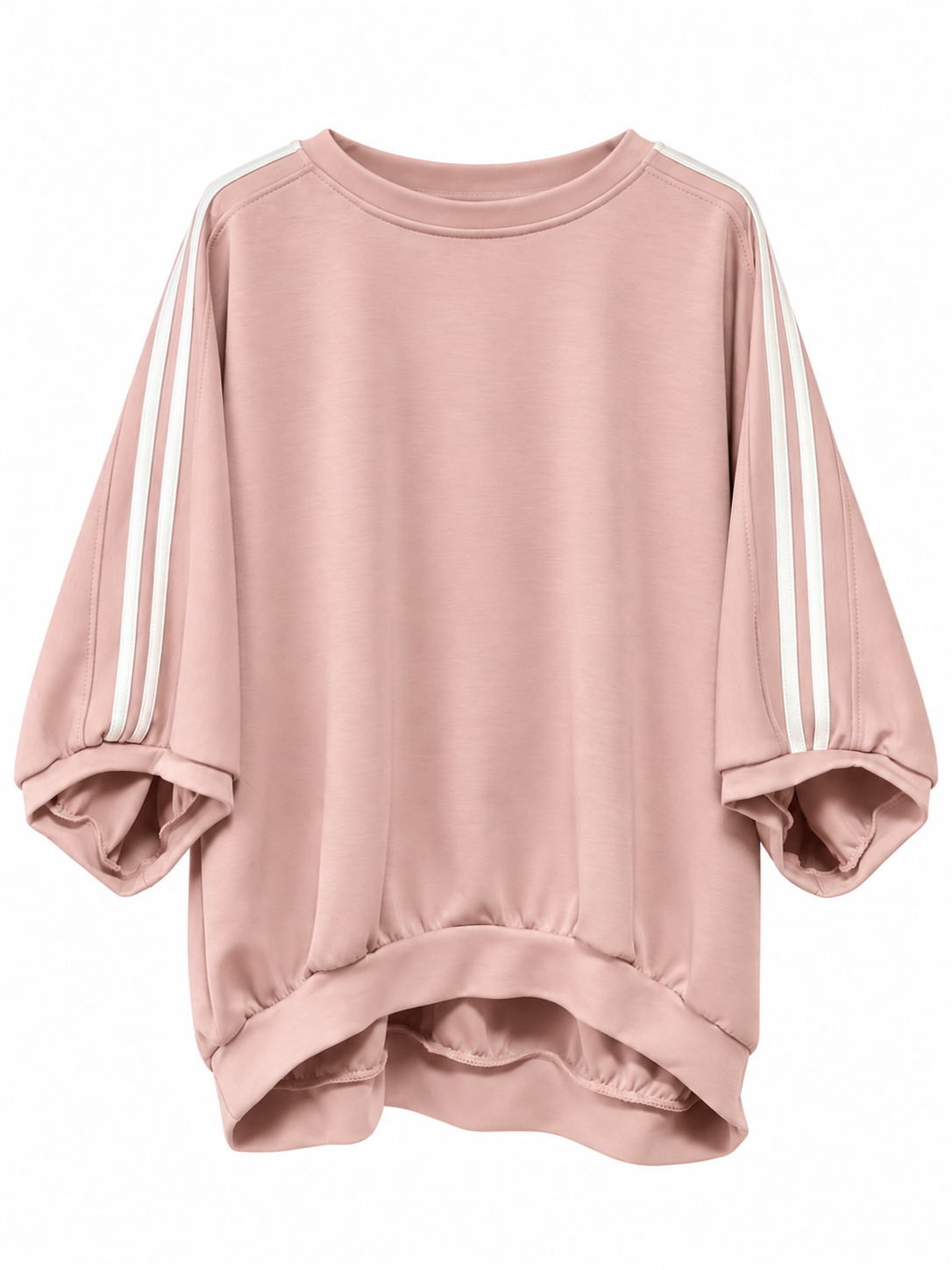 Oversize Sweatshirt mit Streifen
